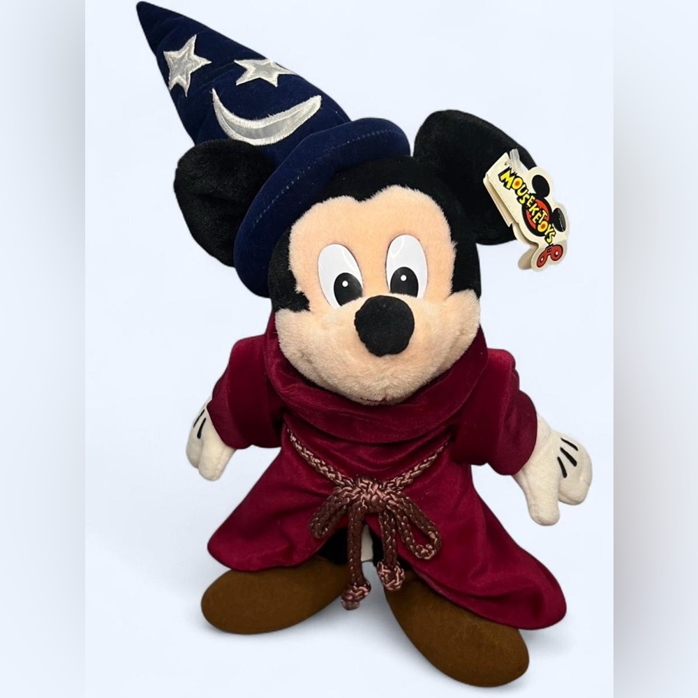 Disney Sorcerer Vintage Mickey 12”‎ Plush